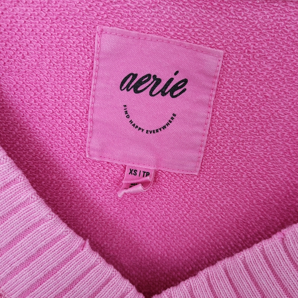 Aerie Oversized V-Neck Sweater - XS - Picture 3 of 4